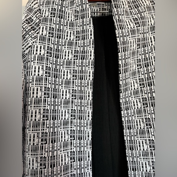 Calvin Klein 2P textured jacket - black and white - NWT - Picture 2 of 10